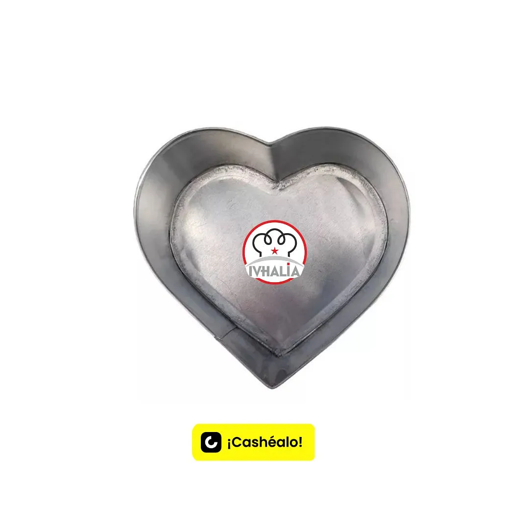 Molde Corazón Ivhalia 23 x 8 cm