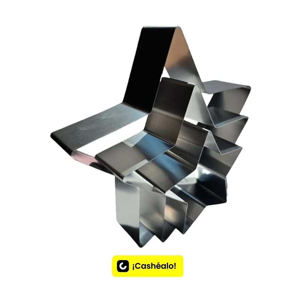 Cortadores Forma de Estrella 10, 15, 20 x 4,5 cm