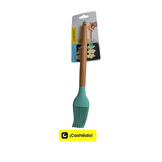 Brocha de Madera con Cerda Silicón